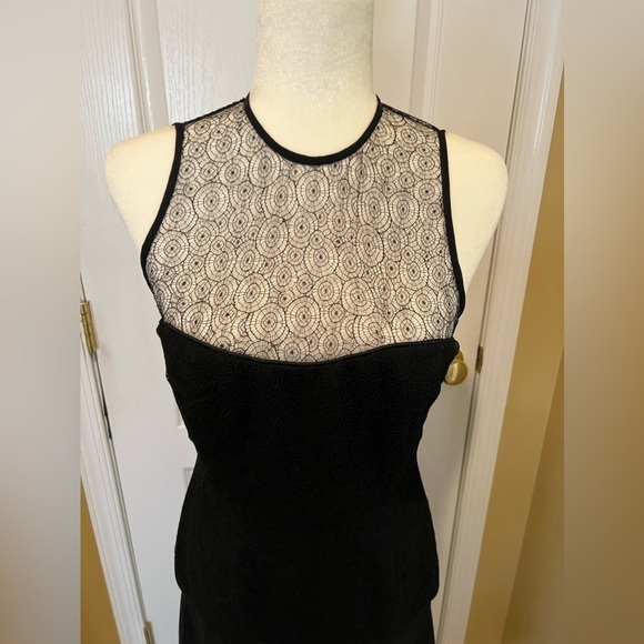 Custom made Reggie Brown black evening gown - size 4/6 - Picture 2 of 8